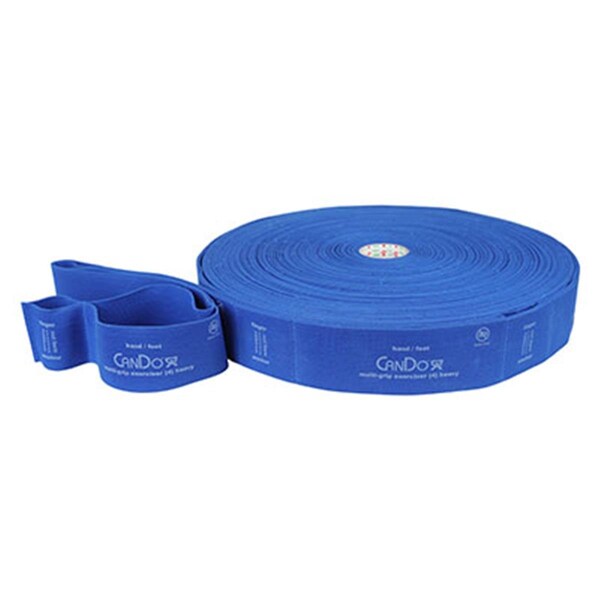 Fabrication Enterprises 30 yards Roll Cando Multi-Grip Exerciser, Blue -Heavy 1722028 - main
