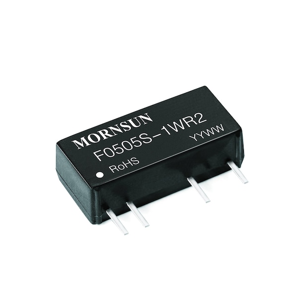 Mornsun DC/DC CONVERTER, +15V, SIP, 4PIN F1515S-1WR2 - main