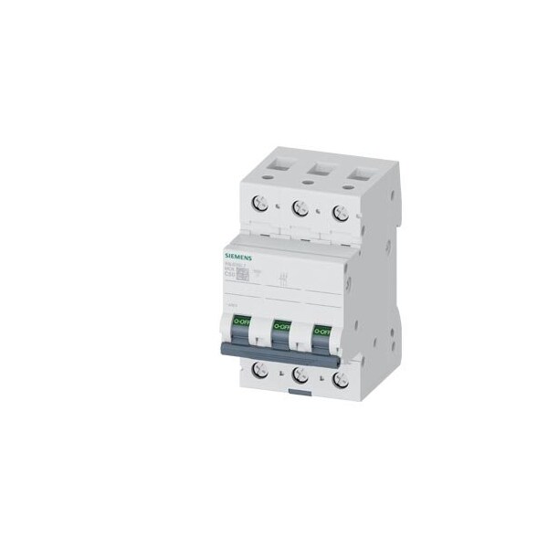 Siemens Miniature circuit breaker 400 V 6kA 3-pole 5SL6350-7 - main
