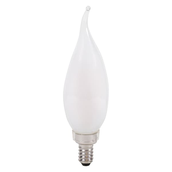 Ledvance/ Sylvania LED Natural TruWave B10, 5.5W, Dimmable, 90CRI, 500 Lumen, 5000K, 15000 Life, Candelabra, Frosted LED5.5B10CBENTDIMF95013YTL - main