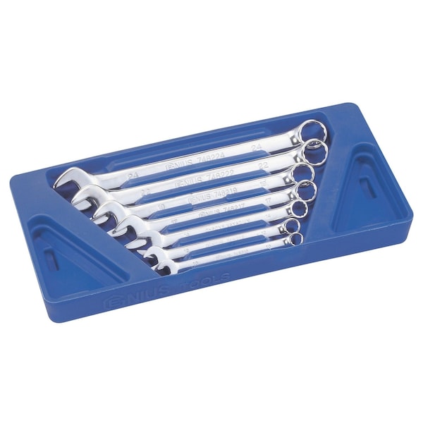 Genius Tools 7 Piece Metric Combination Wrench Set CW-007M - main