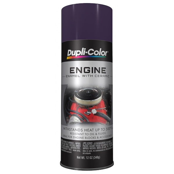 Vht Engine Paint Heat Resistant to 500 Degrees Fahrenheit; Plum Purple; 12 Ounce Aerosol Spray Can DE1640 - main