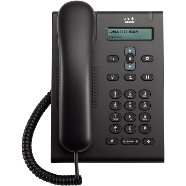 Cisco UNIFIED SIP PHONE 3905, CHARCOAL, CP-3905= - main
