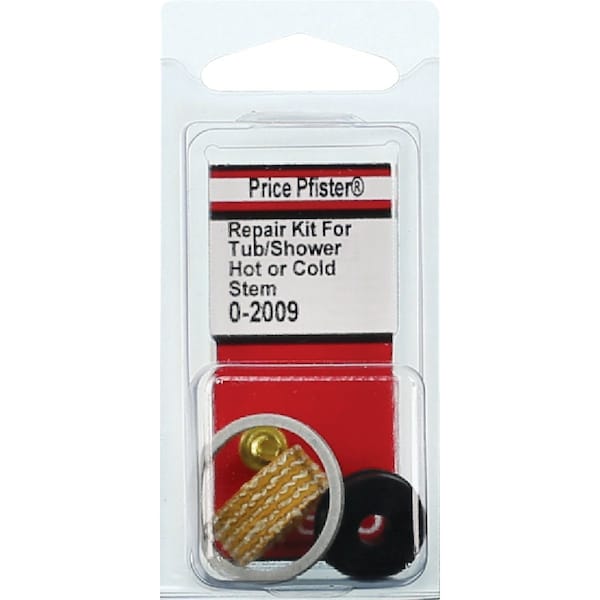 Westlake Pipe & Fittings PP Tub & Shower Stem Repair Kit Rubber Nylon & Brass Faucet Repair Kit 0-2009 - main