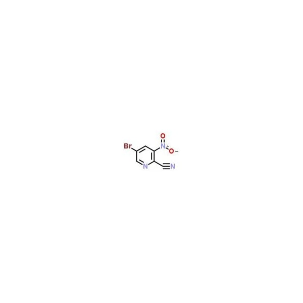 Ak Scientific 5-Bromo-2-cyano-3-nitropyridine (5g), CAS 573675-25-9 F151-5g - main