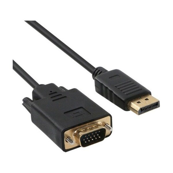 Axiom Displayport Male To Vga Male Adapter Cable 3Ft DPMVGAM03-AX - main
