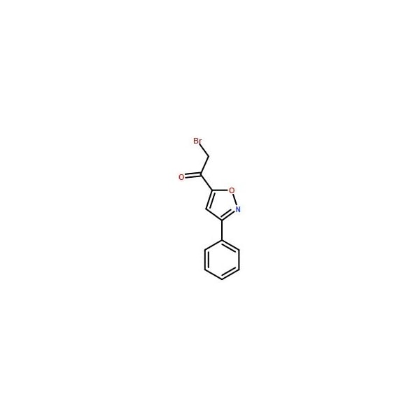 Ak Scientific 5-(Bromoacetyl)-3-phenylisoxazole (1g), CAS 14731-14-7 4504AD-1g - main