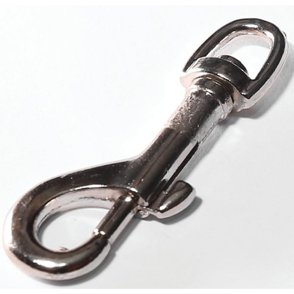 Baron 502538 Leash Snap, 50 lb Working Load, Steel, Nickel 1141451 - main