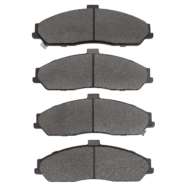 Dynamic Friction Co DFC 5000 Advanced Brake Pads - Semi Metallic 1552-0731-00 - main