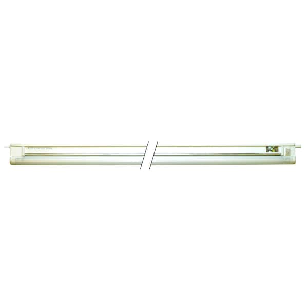 Sunlite LI6T4 10-Inch 6 Watt Linkable Under-Cabinet Fixture, White with Lamp and Plug Included 53000-SU - main