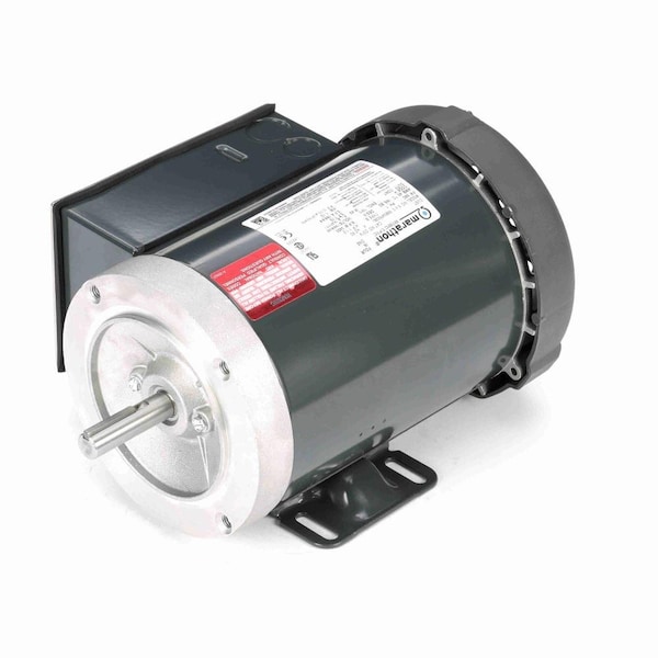 Leeson Marathon D314 General Purpose Motor 1.5 HP 3600 RPM 56C Frame with Base MD314 - main