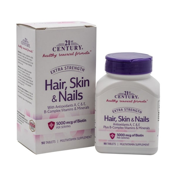 21St Century Hair Skin & Nails, Advanced, 90PK 74098527847 - main