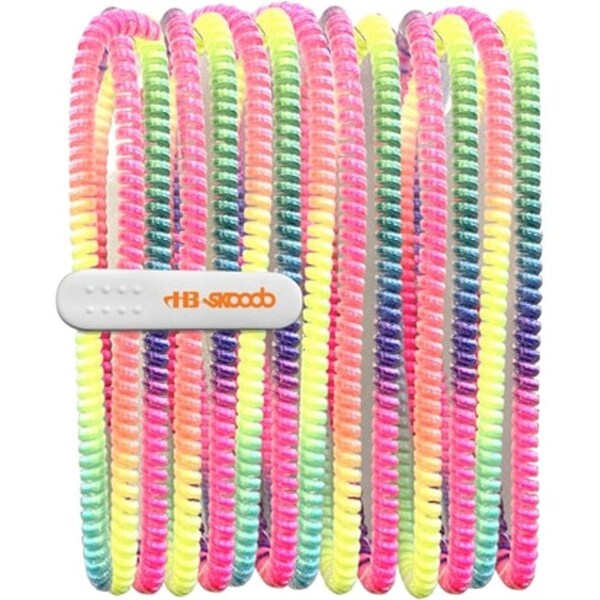 Hamiltonbuhl Hamilton Buhl Skooob Tangle-Free Ear Bud Covers, Rainbow Colors SKB-RBW - main