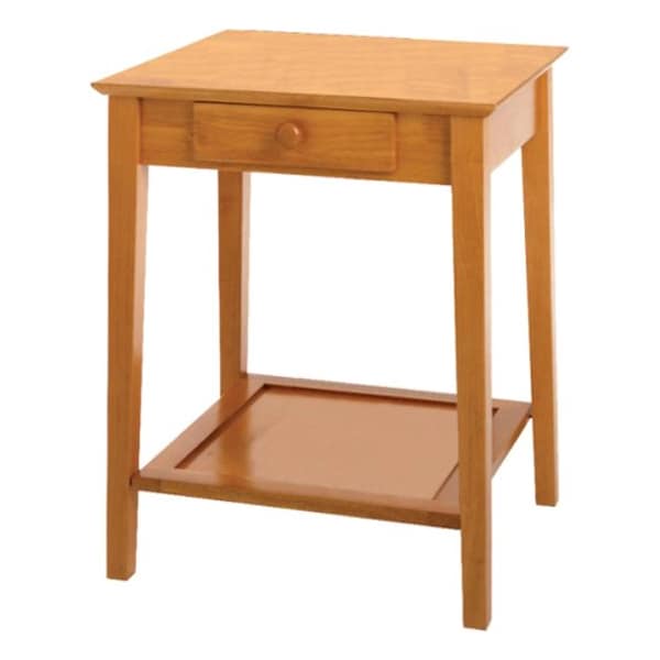Winsome 99323 Honey Beechwood PRINTER STAND 99323 - main