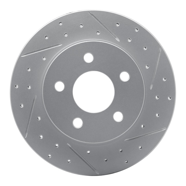 Dynamic Friction Co DFC Geoperformance Rotor - Drilled and Slotted 830-53004R - main