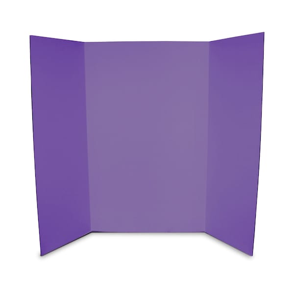 Flipside 36 x 48 1 Ply Purple Project Board Pack of 24 30064-24 - main