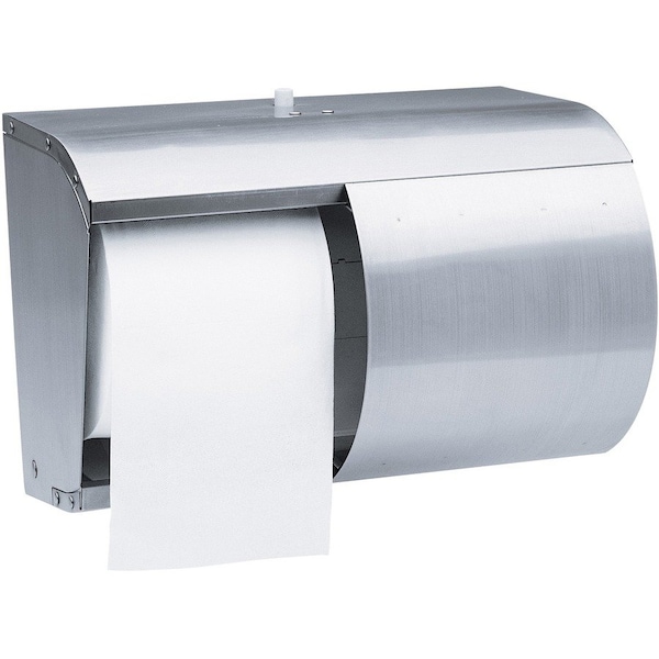 Scott Pro Coreless SRB Tissue Dispenser, 7.1 x 10.1 x 6.4, Stainless Steel 09606 - main