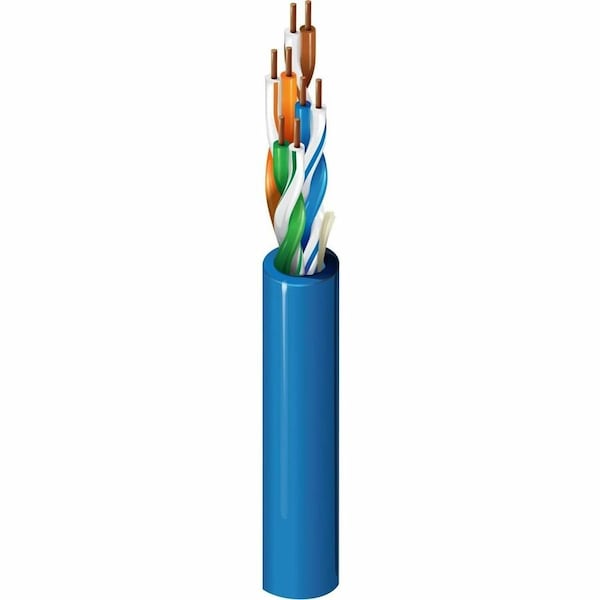 Belden 24-4P UTP-CMP SOL BC CAT5E, FEP/FRLSPVC WHT 1000FT RLX, 1000FT 1701A 009U1000 - main