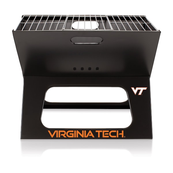 Picnic Time Family Of Brands NCAA Virginia Tech Hokies X-Grill Portable Grill - Camping Grill 775-00-175-604-0 - main