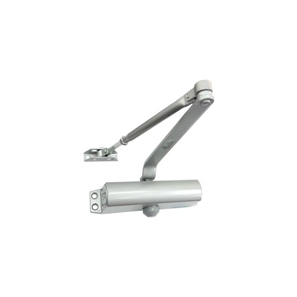 Calibre Door Closers Surface Mount Door Closer, Parallel Arm, Size 4, AL/SP28 Anodized Satin Aluminum CA8854P-AL - main