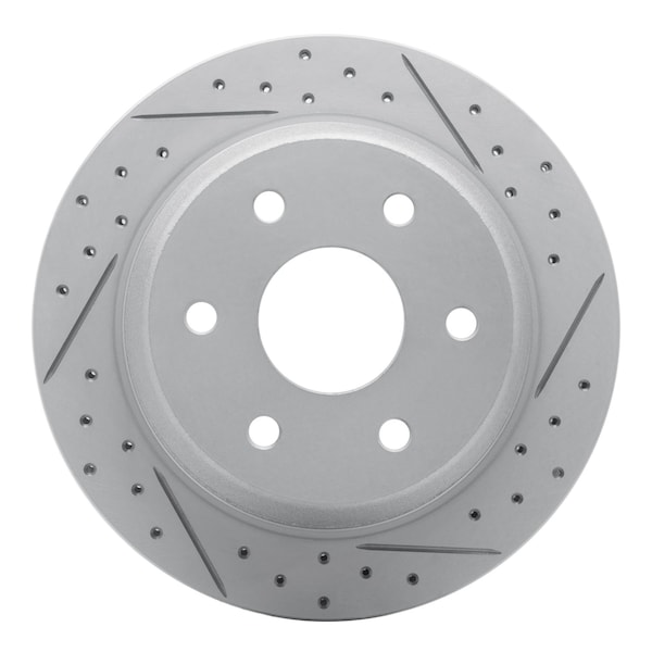 Dynamic Friction Co DFC Geoperformance Rotor - Drilled and Slotted 830-48041R - main