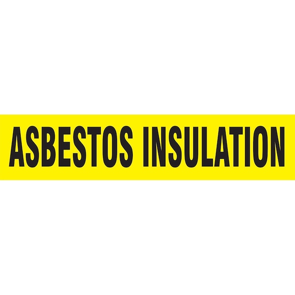 Accuform ASME ANSI PIPE MARKER ASBESTOS RPK149STB - main