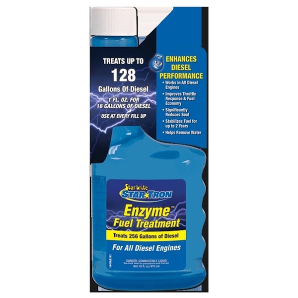 Star Brite 14408 Star Tron Enzyme Fuel Treatment - Diesel Automotive- 8 Oz. S2R-14408 - main