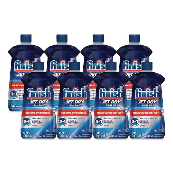 Finish Jet-Dry Rinse Agent, 8.45 oz Bottle, 8PK 51700-75713 - main