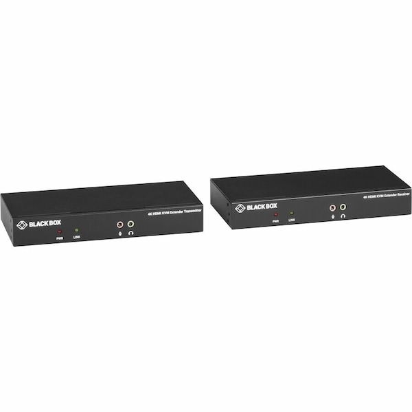 Black Box BLACK BOX Kvx Series Hdmi 4K Kvm Extender, Sh, Tx+Rx KVXLCH-100 - main