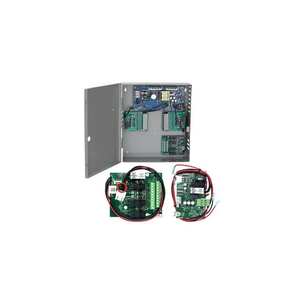Von Duprin 6A Power Supply, 4 Relay Option Board, Battery Backup Board Only, 12/24VDC PS906-4R-BB - main