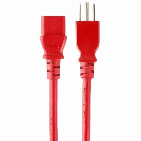 Monoprice Power Cord - NEMA 5-15P to IEC 60320 C13_ 18AWG_ 10A/1250W_ 125V_ 3-Pr 33558 - main