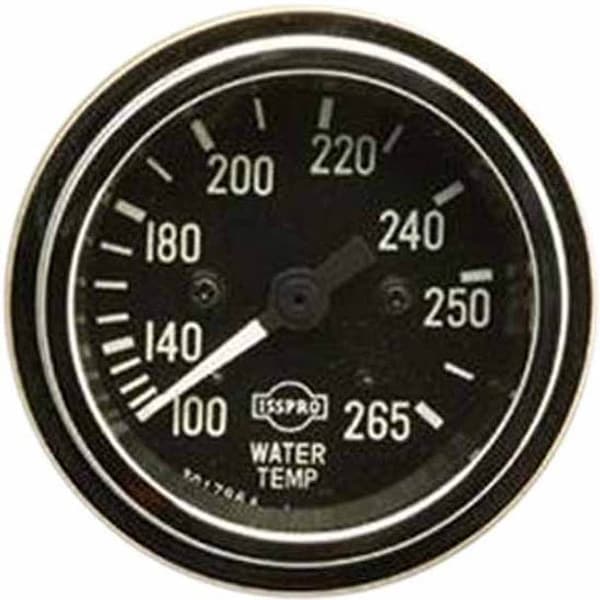 Ilc PETERBILT 379 YEAR 2000 2IN CHROME MECHANICAL WATER TEMPERATURE GAUGE W 96IN LEAD 100 265 DEGREE F PETE 379 2000 2IN CHR MECHANICAL WATER TEMP GAUGE - main