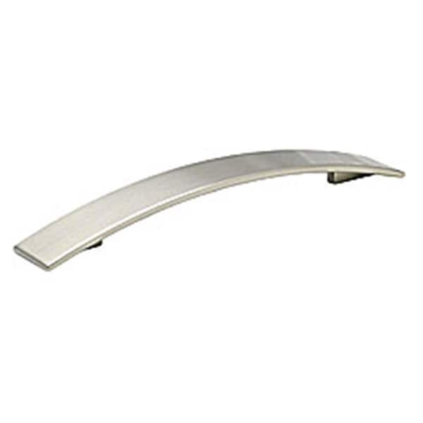 Gan Eden Bow Shaped Pull 160 x 192mm Polished Satin Nickel GA577042 - main