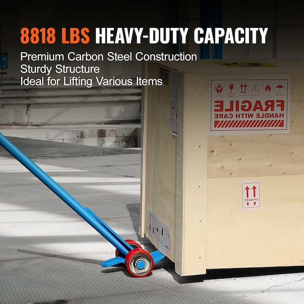 Vevor Pallet Buster Deck Wrecker Pallet Tool Pry Bar 50-Inch Handle 2000 lbs WBS-005 - main