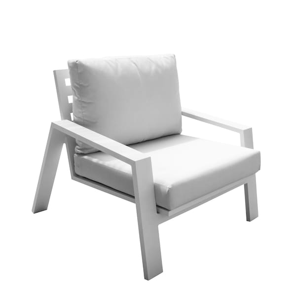 Panama Jack Outdoor Panama Jack Mykonos Lounge Chair PJO-2401-WHT-LC - main