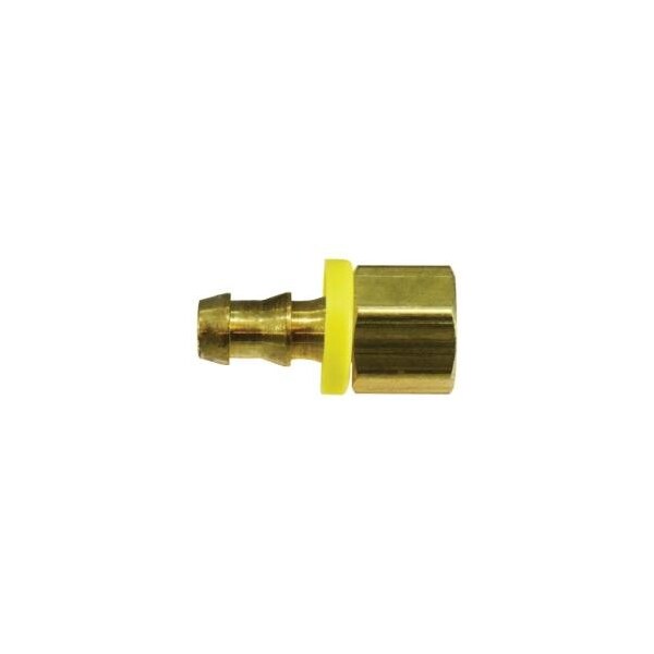Midland Industries ADAPTER STR 3/8IN PUSH-ON HOSE BARBED 30224 - main