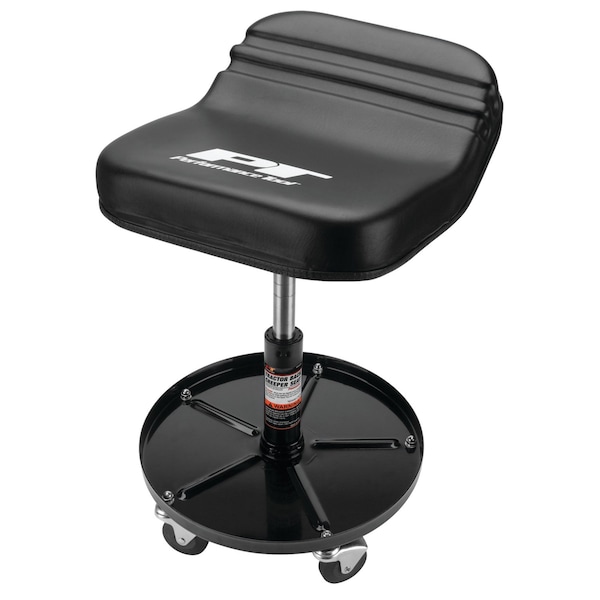 Performance Tool Pneumatic Tractor Creeper Seat, Adjustable Height, Caster Base W85020 - main