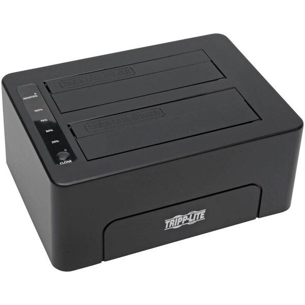 Tripp Lite USB 3.0 SUPERSPEED TO DUAL SATA EXTERNAL HARD DRIVE DOCKING STATION WITH CLONING U339-002 - main