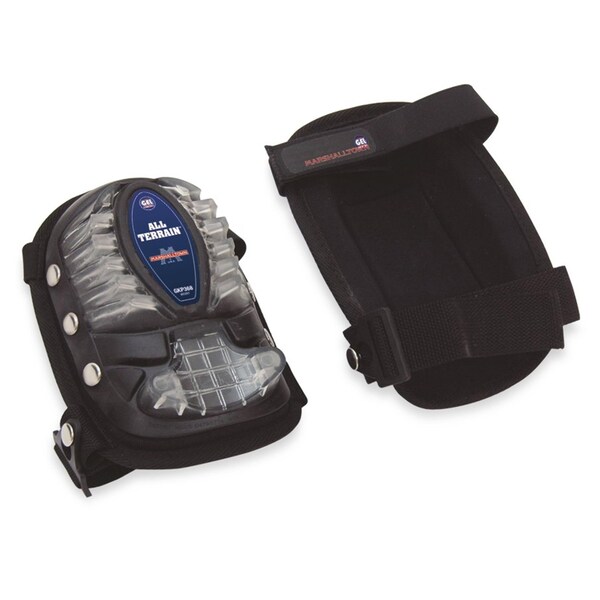 Marshalltown Gel Knee Pads; Large 2-In-1 Cover, 9 1/2 in x 6 1/2 in GKP368 - main