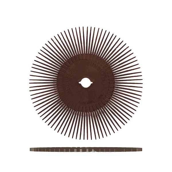 Dedeco SUNBURST 4" TS DISCS BROWN 36 GRIT, 12PK 2435 - main