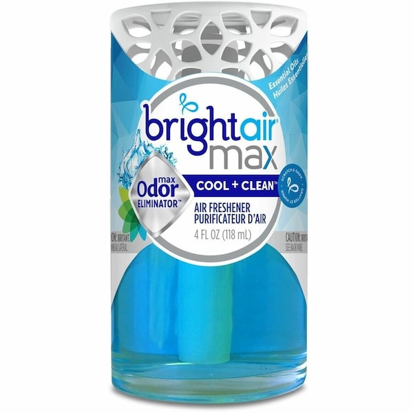 Bright Air Max Odor Eliminator, Cool & Clean Scented, 4 fl oz 900439 - main