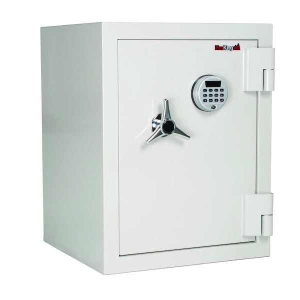 Fireking 1-Hour Fire-Resistant safe with two shelves White KF2115-1WHE - main