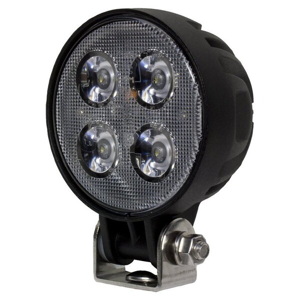 Pm Company Round Work Light, 0.61/1.11 A, 12/24 V, 4-Lamp, LED Lamp, 900 Lumens Lumens, 6500 K Color Temp V912-MV - main