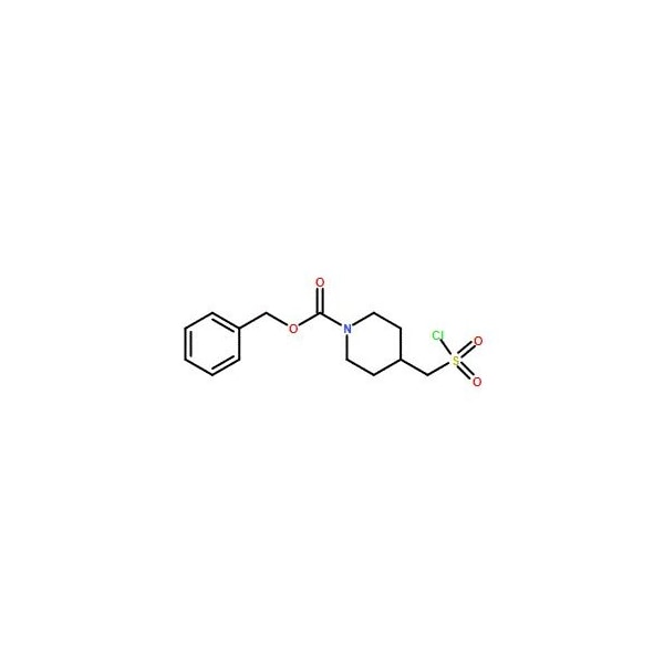 Ak Scientific Benzyl 4-((chlorosulfonyl)methyl)piperidine-1-carboxylate (1g), CAS 1211587-42-6 V4953-1g - main