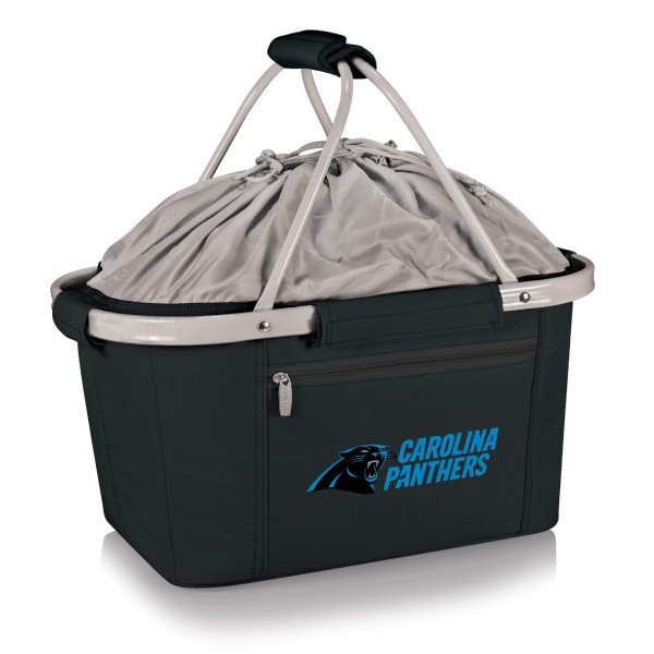 Picnic Time Family Of Brands NFL Carolina Panthers - Metro Basket Collapsible Cooler Tote 645-00-175-054-2 - main