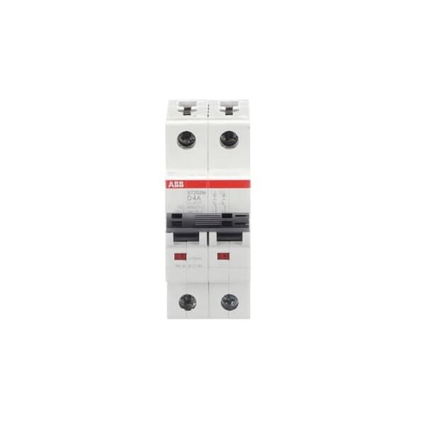 Abb Miniature Circuit Breaker - ST200M - 2P - 4 A - D ST202M-D4 - main