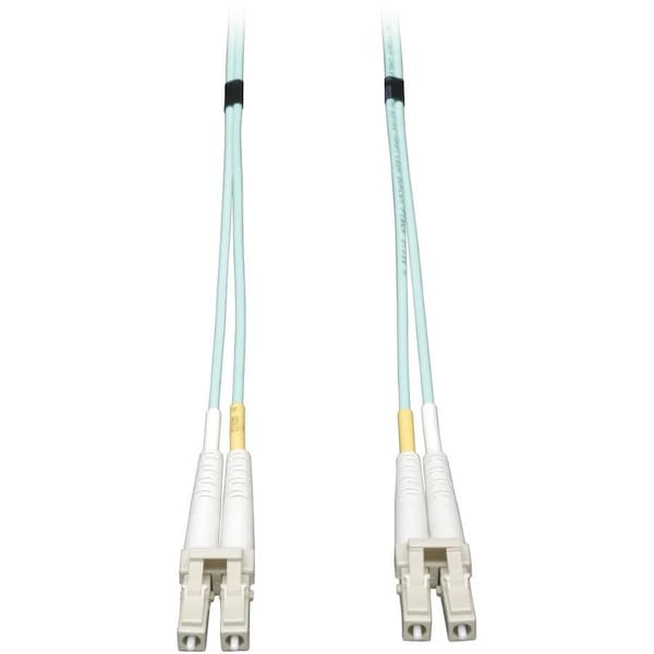 Eaton Tripp Lite Series 10Gb Duplex Multimode 50/125 OM3 LSZH Fiber Patch Cable, LC/LC - Aqua, 8M 26 N820-08M - main