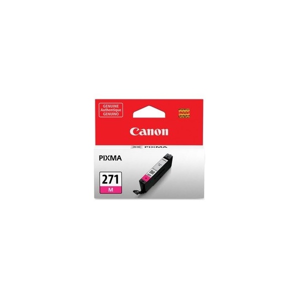 Canon CLI-271 Original Standard Yield Inkjet Ink Cartridge, Magenta CLI-271M - main