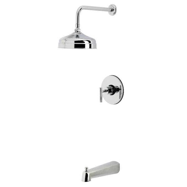 Kingston Brass Single-Handle Pressure Balanced Tub and Shower Faucet, Polished Chrome KB6331CML - main
