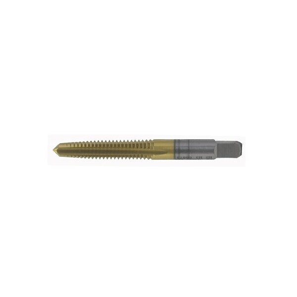 Norseman Drill & Tool Norseman 23AGN Taper, HSS Straight Flute, TiN Coated, Hand Tap, Size 1in 3/812, H4, 6 Flutes 46381 - main